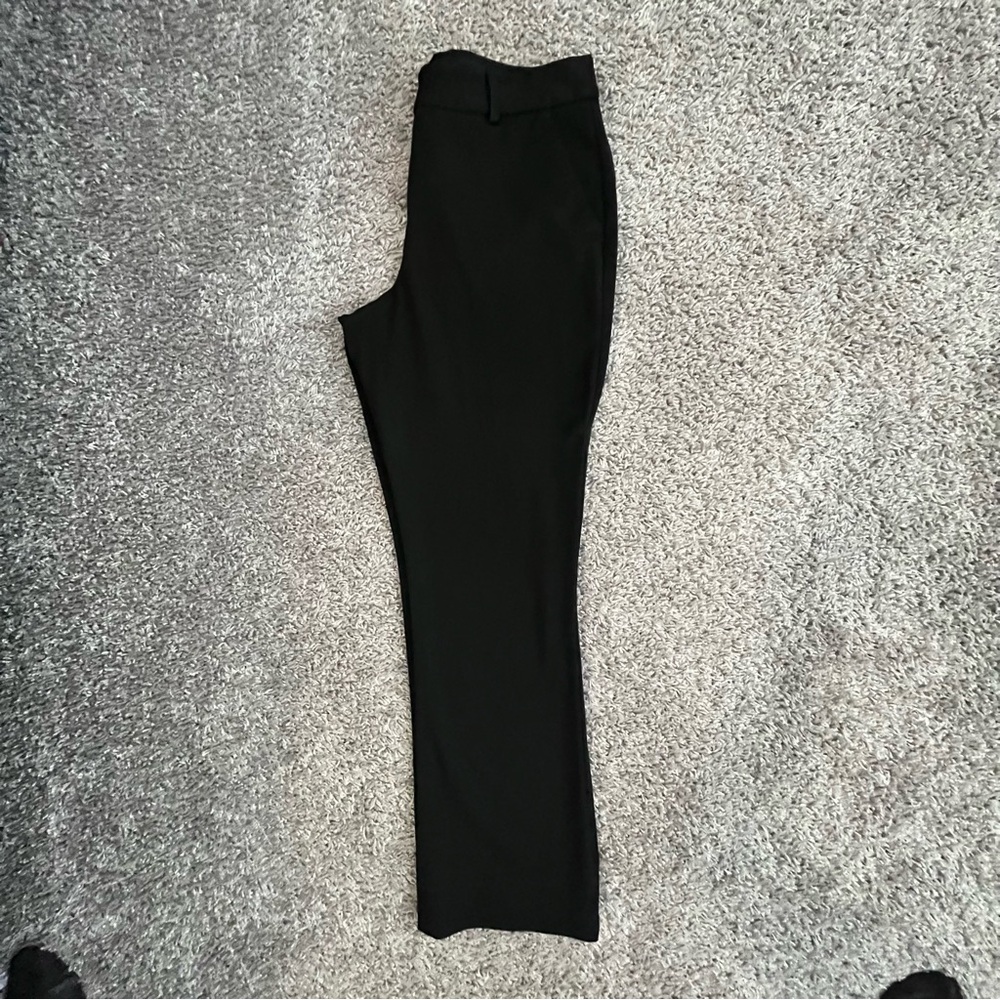 Express Black Women’s Dress Pants - Columnist Barely Boot Mid Rise Size 8S